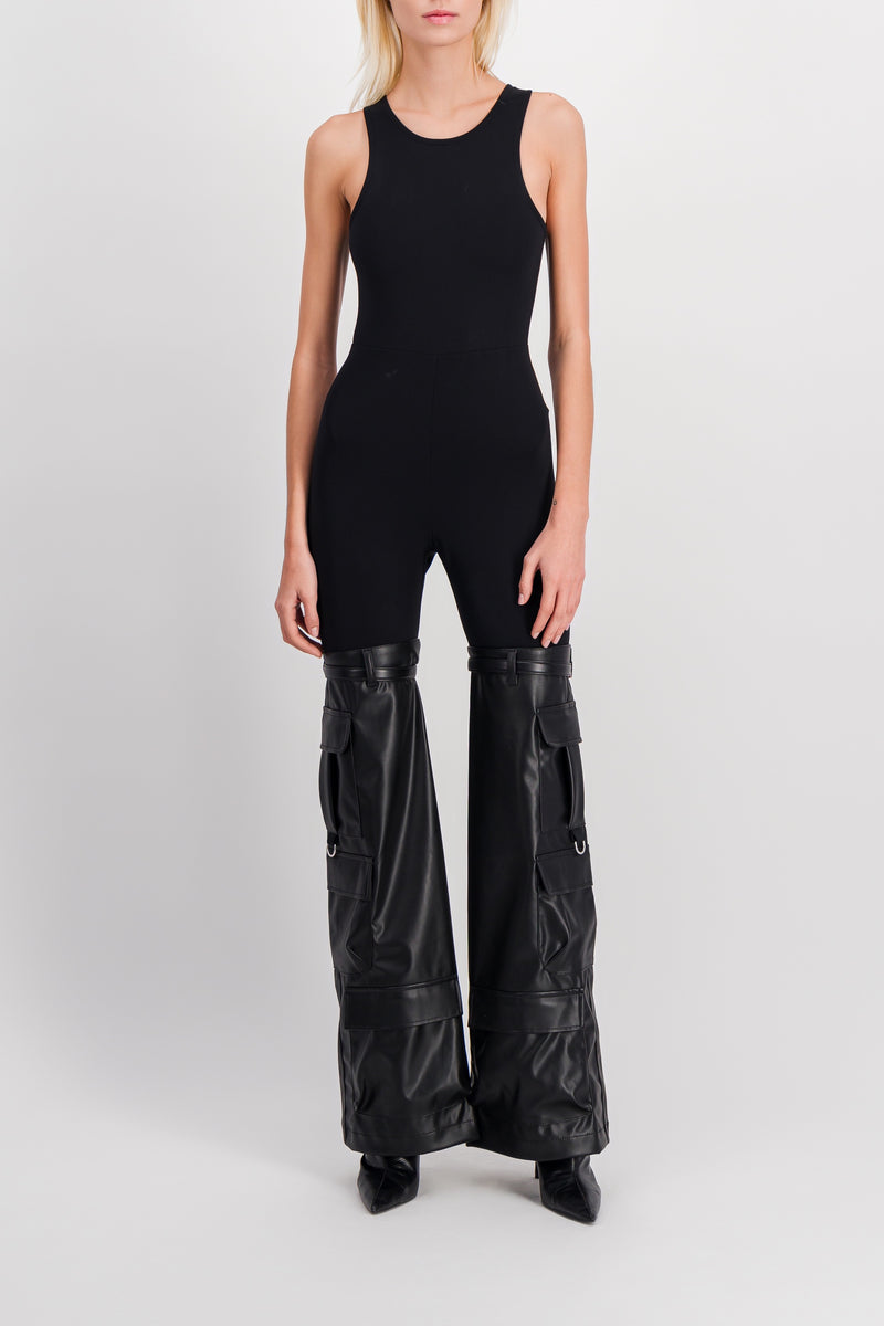 Coperni - Sleeveless hybrid jumpsuit