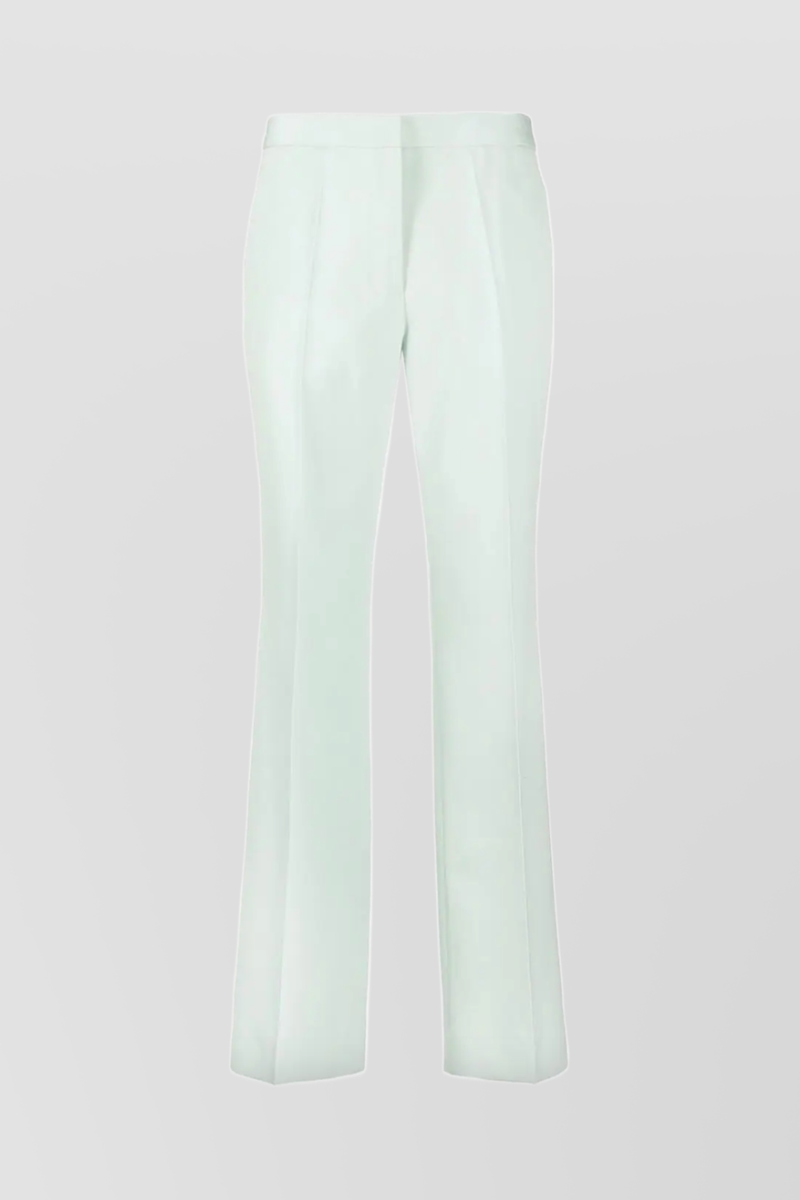 Jil Sander - Slim leg compact wool grain de poudre pants