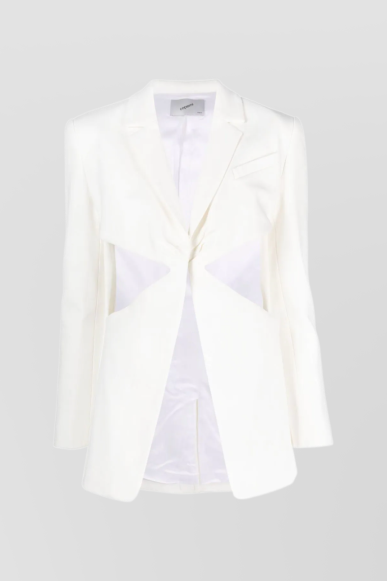 Coperni - Blazer with twisted cut-out design