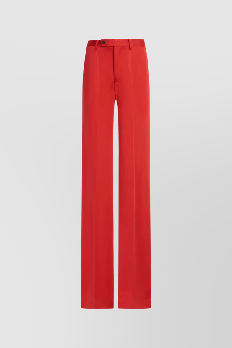 Marni - Flared straight leg fluid jersey pants