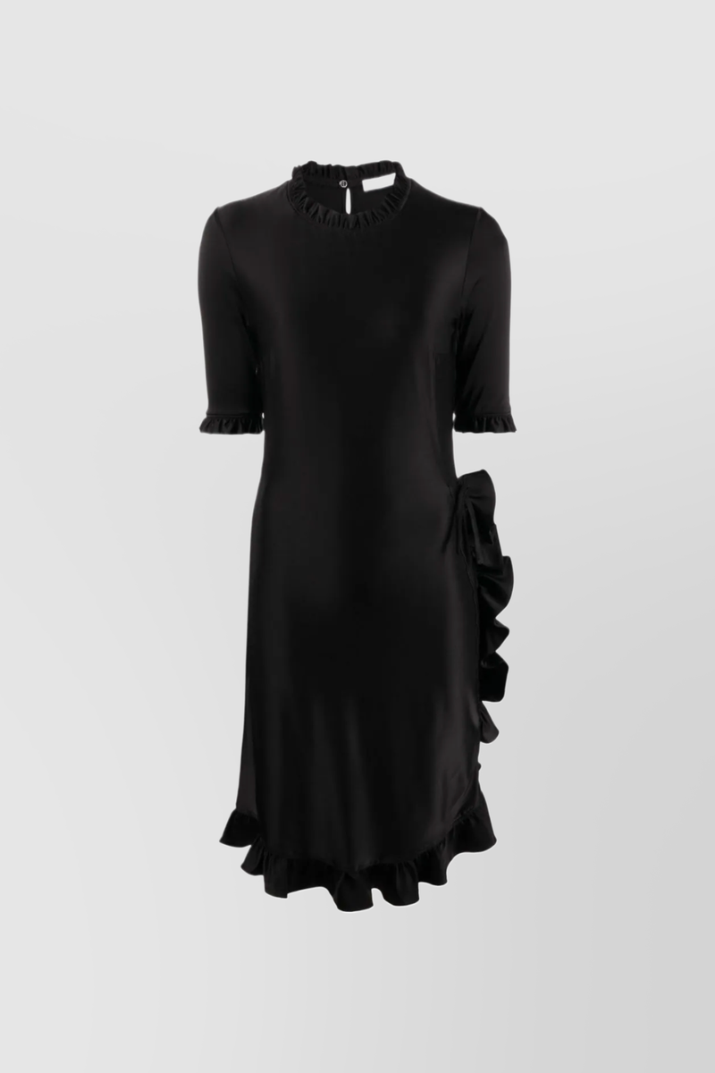 Rabanne - Flamenco asymmetric minidress